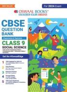 Oswaal CBSE Class 9 Social Science Question Bank (2024 Exam) di Oswaal Editorial Board edito da Oswaal Books And Learning Pvt Ltd