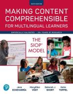 Making Content Comprehensible for Multilingual Learners: The Siop Model di Jana Echevarria, Maryellen Vogt, Deborah Short edito da PEARSON