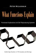 What Functions Explain di Peter Mclaughlin edito da Cambridge University Press