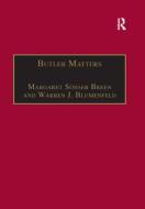 Butler Matters di Warren J. Blumenfeld edito da Taylor & Francis Ltd