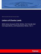 Letters of Charles Lamb di William Carew Hazlitt, Charles Lamb, Thomas Noon Talfourd edito da hansebooks