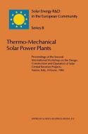 Thermo-Mechanical Solar Power Plants edito da Springer Netherlands