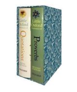 The Little Oxford Gift Box: Little Oxford Dictionary of Quotations; Little Oxford Dictionary of Proverbs edito da OXFORD UNIV PR