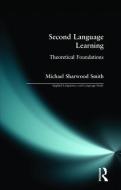 Second Language Learning di Michael Sharwood Smith, Christopher N. Candlin edito da Taylor & Francis Ltd