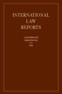 International Law Reports: Volume 157 di Elihu Lauterpacht edito da Cambridge University Press