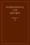 International Law Reports  : Volume 172 di Christopher Greenwood edito da Cambridge University Press