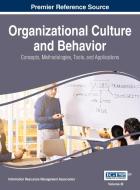 Organizational Culture and Behavior di MANAGEMENT ASSOCIATI edito da Business Science Reference