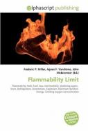 Flammability Limit di Frederic P Miller, Agnes F Vandome, John McBrewster edito da Alphascript Publishing