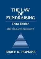 Law of Fundraising di Bruce R. Hopkins edito da WILEY