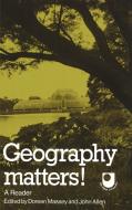Geography Matters! di Open University edito da Cambridge University Press