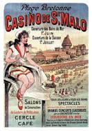 Carnet Blanc Affiche Casino Saint-Malo di Sans Auteur edito da Hachette Livre - Bnf