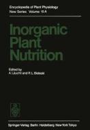 Inorganic Plant Nutrition edito da Springer Berlin Heidelberg