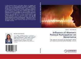 Influence of Women's Political Participation on Governance di Zipporah Imali Wanaswa edito da LAP Lambert Academic Publishing