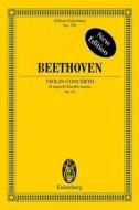 Beethoven Violin Concerto di 0 edito da Eulenburg