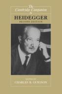 The Cambridge Companion to Heidegger edito da Cambridge University Press