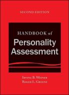 Handbook of Personality Assessment di Irving B. Weiner, Roger L. Greene edito da John Wiley & Sons Inc