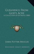 Gleanings from God's Acre: A Collection of Epitaphs (1883) a Collection of Epitaphs (1883) di John Potter Briscoe edito da Kessinger Publishing