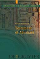 Testament of Abraham di Dale C. Allison edito da De Gruyter
