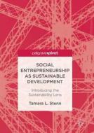 Social Entrepreneurship As Sustainable Development di Tamara L. Stenn edito da Springer International Publishing Ag