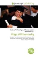 Edge Hill University edito da Alphascript Publishing