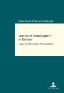 Quality of Employment in Europe edito da P.I.E.