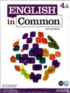 English In Common 4a Split: Student Book With Activebook And Workbook And Myenglishlab di Maria Victoria Saumell, Sarah Louisa Birchley edito da Pearson Education (us)