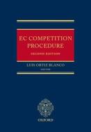 Ec Competition Procedure di Konstantin J. Jorgens, Marcos Araujo Boyd, Jose Luis Buendia Sierra edito da Oxford University Press
