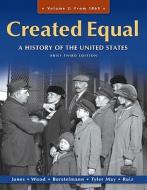 A History Of The United States di Jacqueline Jones, Peter H. Wood, Thomas Borstelmann edito da Pearson Education (us)