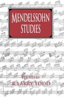 Mendelssohn Studies edito da Cambridge University Press