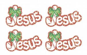 Jesus (Legend of the Candy Cane) Dazzle Stickers edito da Christian