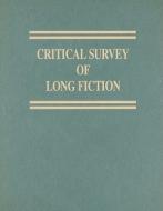 Critical Survey of Long Fiction, Volume 7: Jesse Stuart-Emile Zola edito da Salem Press