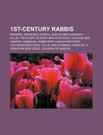 1st-century rabbis di Books Llc edito da Books LLC, Reference Series