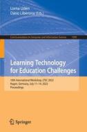 Learning Technology For Education Challenges edito da Springer International Publishing AG