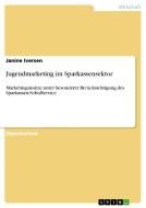 Jugendmarketing im Sparkassensektor di Janine Iversen edito da GRIN Publishing