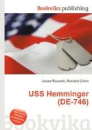 Uss Hemminger (de-746) edito da Book On Demand Ltd.