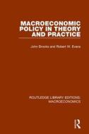 Macroeconomic Policy di Robert W. Evans edito da Taylor & Francis Ltd