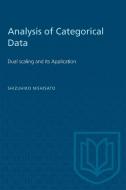 Analysis of Categorical Data di Shizuhiko Nishisato edito da University of Toronto Press