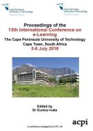 ICEL 2018 - 13th International Conference on e-Learning edito da ACPIL