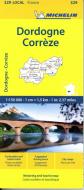 Correze, Dordogne - Michelin Local Map 329 di Michelin edito da Michelin Editions Des Voyages