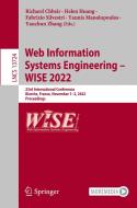 Web Information Systems Engineering ¿ WISE 2022 edito da Springer International Publishing
