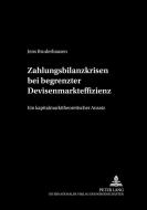 Zahlungsbilanzkrisen bei begrenzter Devisenmarkteffizienz di Jens Bruderhausen edito da Lang, Peter GmbH