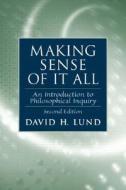 Making Sense of It All di David H. Lund edito da Pearson Education (US)