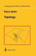 Topology di K. Jänich edito da Springer New York