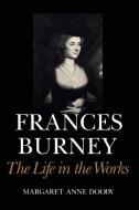Frances Burney di Margaret Anne (University of Notre Dame Doody edito da Cambridge University Press