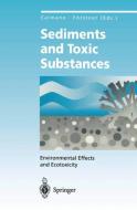 Sediments and Toxic Substances edito da Springer Berlin Heidelberg