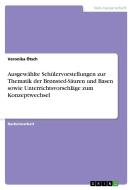 Ausgewählte Schülervorstellungen zur Thematik der Brønsted-Säuren und Basen sowie Unterrichtsvorschläge zum Konzeptwechs di Veronika Ötsch edito da GRIN Verlag