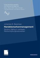 Handelsmarkenmanagement di Johannes B. Berentzen edito da Gabler, Betriebswirt.-Vlg