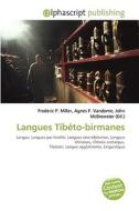 Langues Tib To-birmanes di #Miller,  Frederic P.
