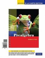 Prealgebra, Books a la Carte Edition di Robert Prior edito da Pearson