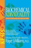 Biochemical Individuality di Roger Williams edito da Keats Pub Inc